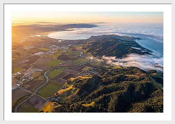 California Central Coast Sunset View