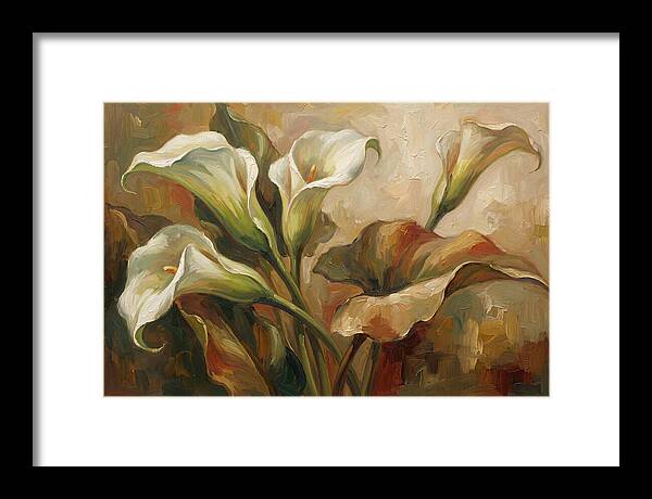 Calla Lily In Elegant Repose