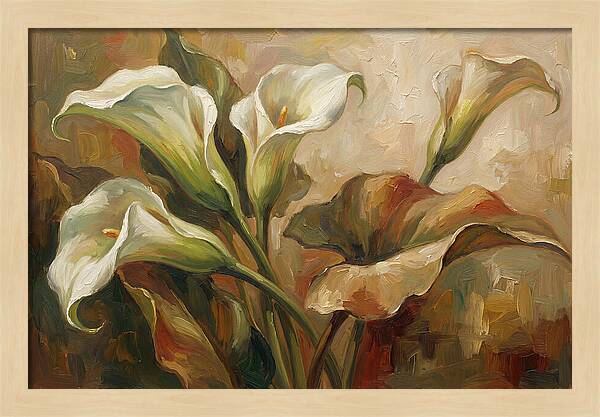 Calla Lily In Elegant Repose