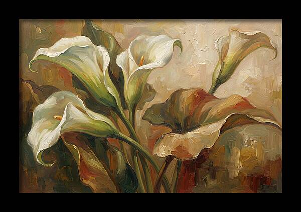 Calla Lily In Elegant Repose