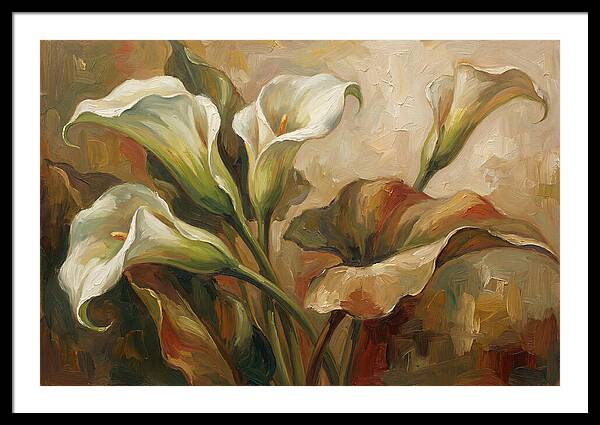 Calla Lily In Elegant Repose
