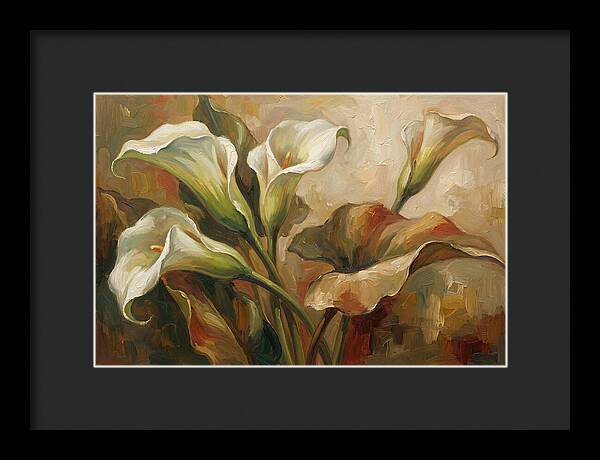 Calla Lily In Elegant Repose