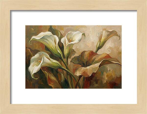 Calla Lily In Elegant Repose
