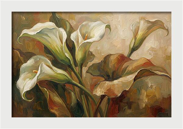 Calla Lily In Elegant Repose