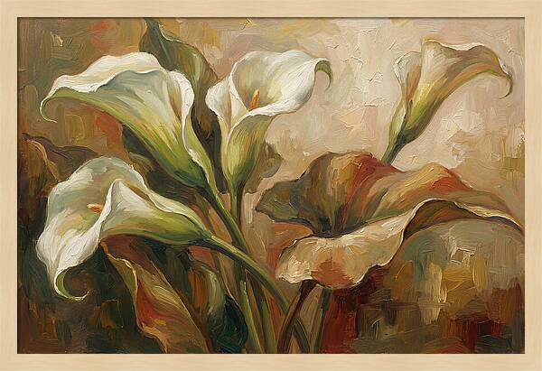 Calla Lily In Elegant Repose