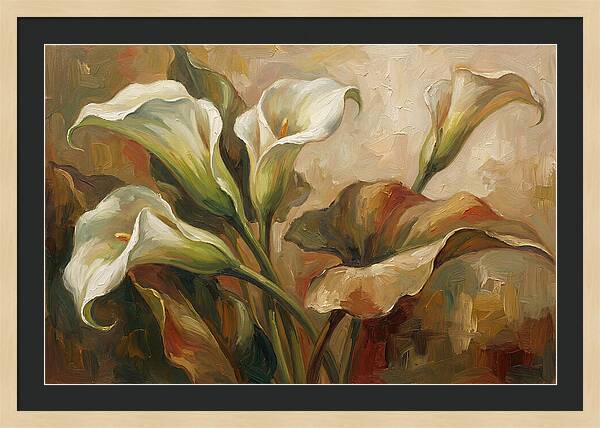 Calla Lily In Elegant Repose