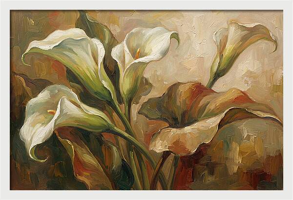 Calla Lily In Elegant Repose