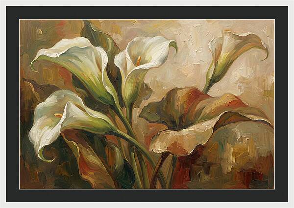 Calla Lily In Elegant Repose