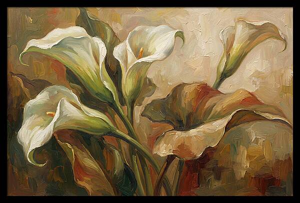 Calla Lily In Elegant Repose