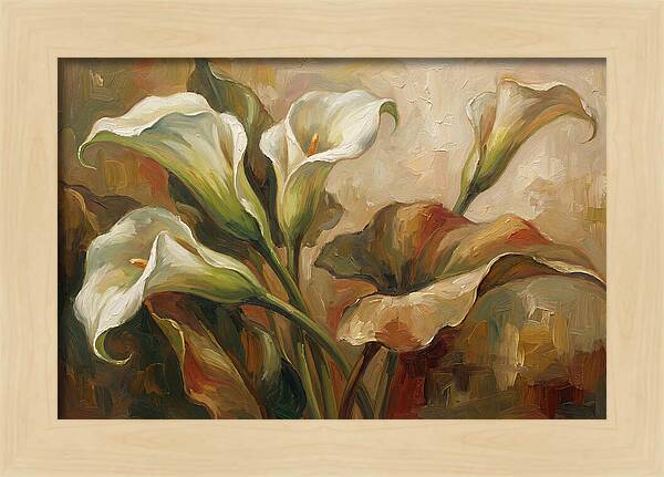 Calla Lily In Elegant Repose