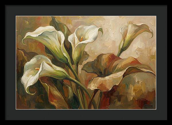 Calla Lily In Elegant Repose