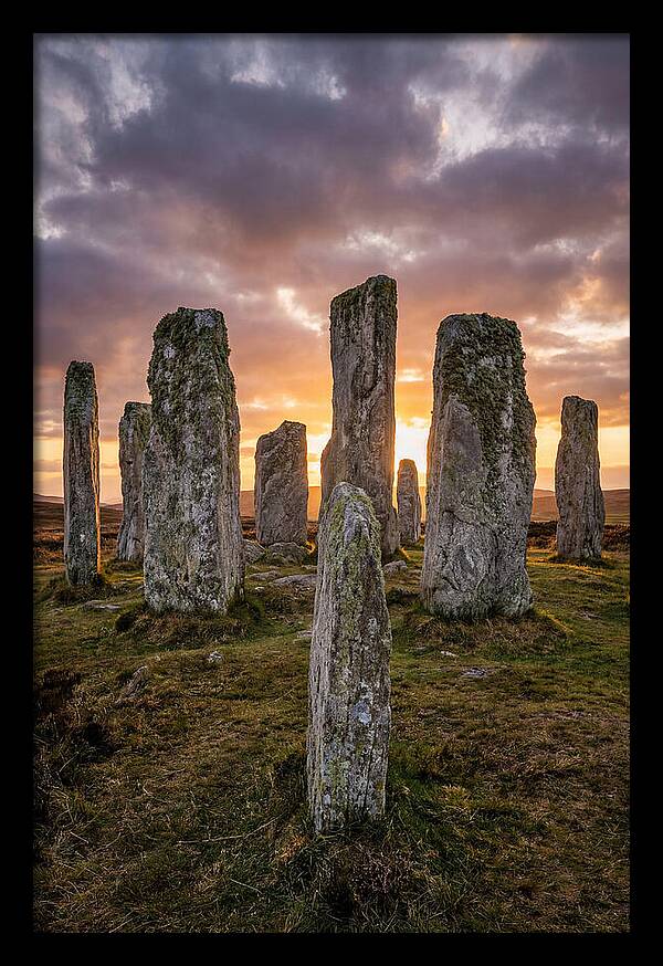 Callanish Standing Stones At Sunset