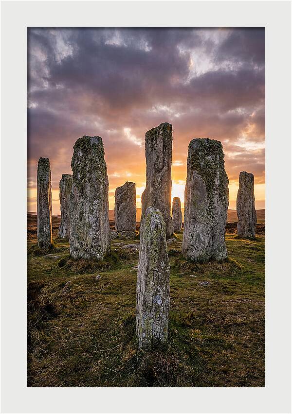 Callanish Standing Stones At Sunset