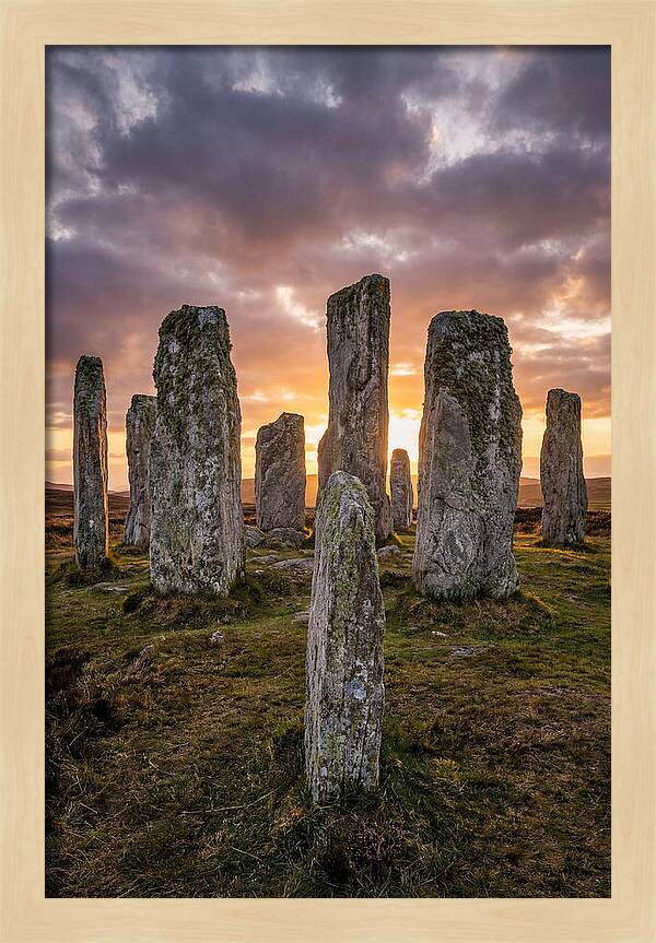 Callanish Standing Stones At Sunset