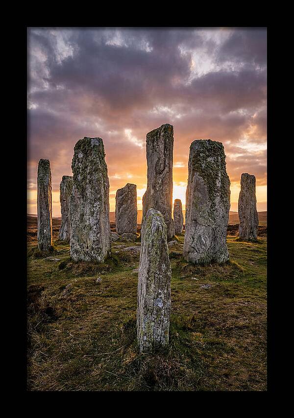 Callanish Standing Stones At Sunset