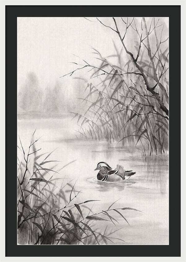 Calm Autumn Pond Serenity