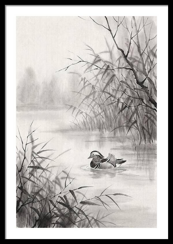 Calm Autumn Pond Serenity
