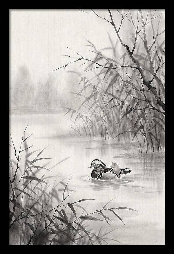 Calm Autumn Pond Serenity