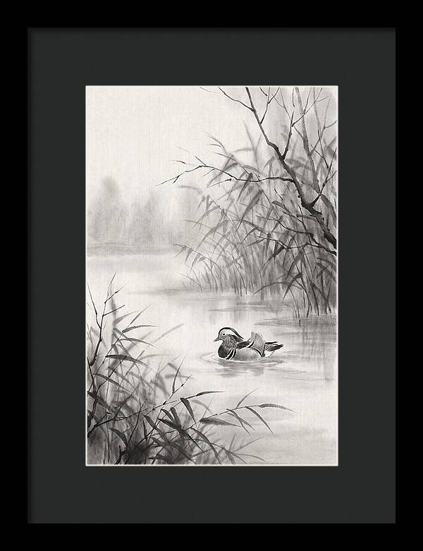Calm Autumn Pond Serenity