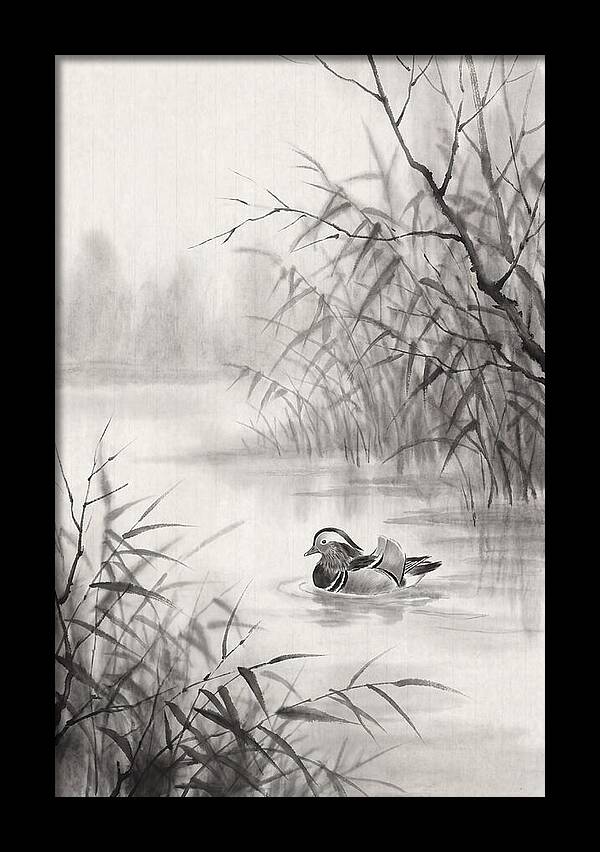 Calm Autumn Pond Serenity
