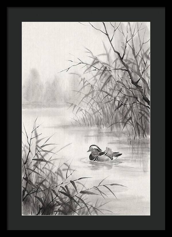 Calm Autumn Pond Serenity