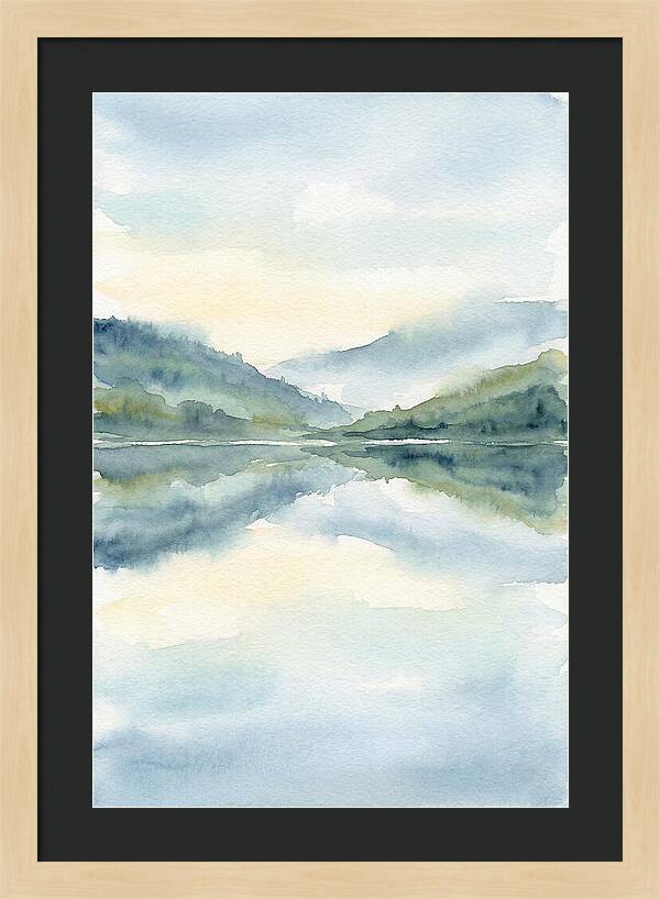 Calm Lake Reflections