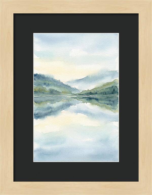 Calm Lake Reflections