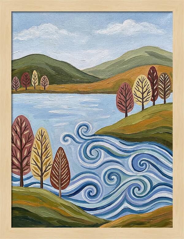 Calm Lake Serenity