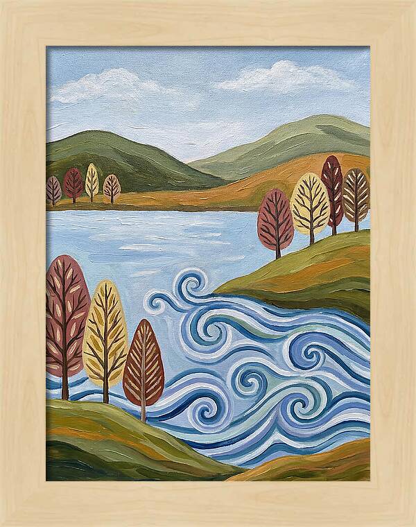 Calm Lake Serenity