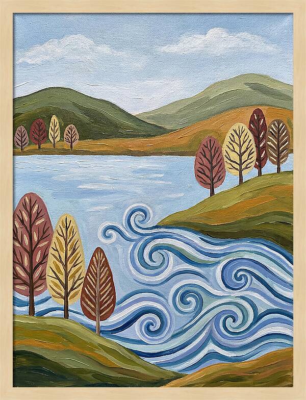 Calm Lake Serenity