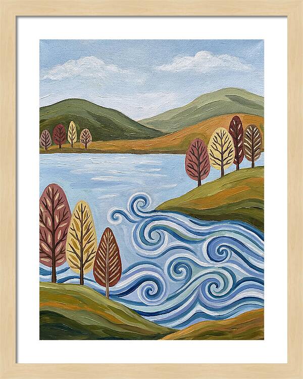 Calm Lake Serenity