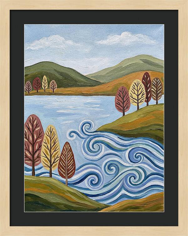 Calm Lake Serenity
