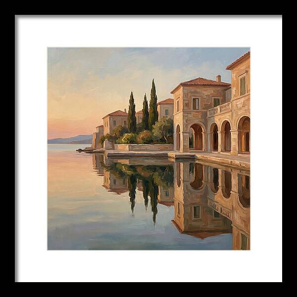 Calm Mediterranean Reflections