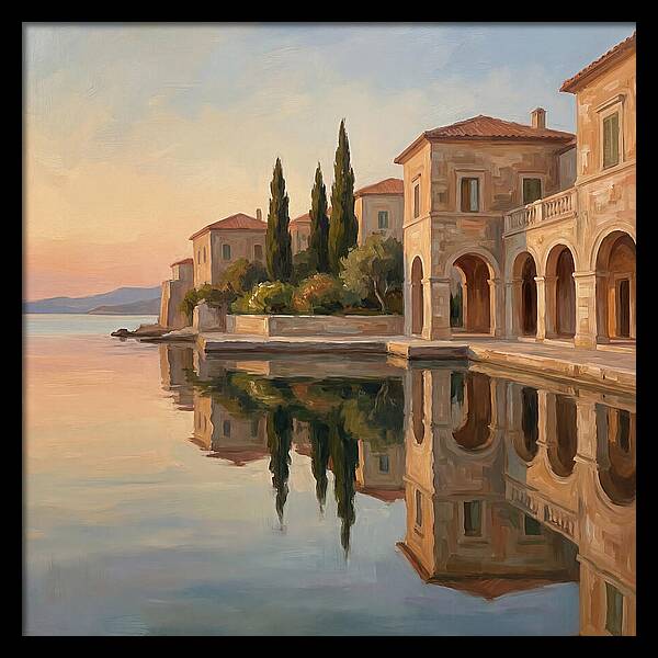 Calm Mediterranean Reflections