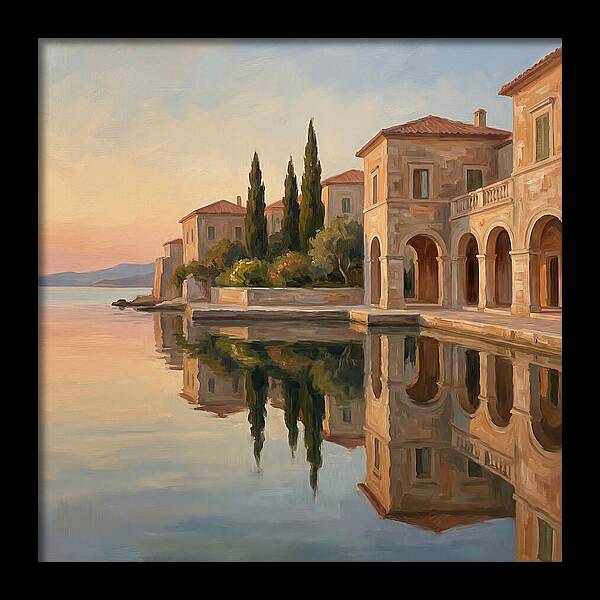 Calm Mediterranean Reflections