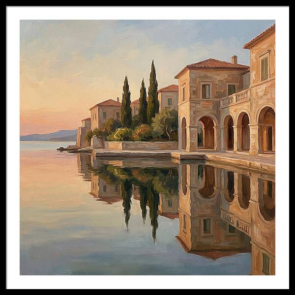 Calm Mediterranean Reflections