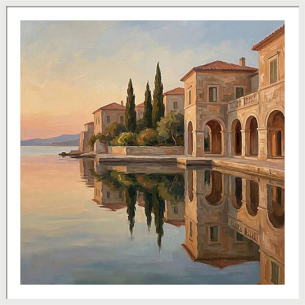 Calm Mediterranean Reflections