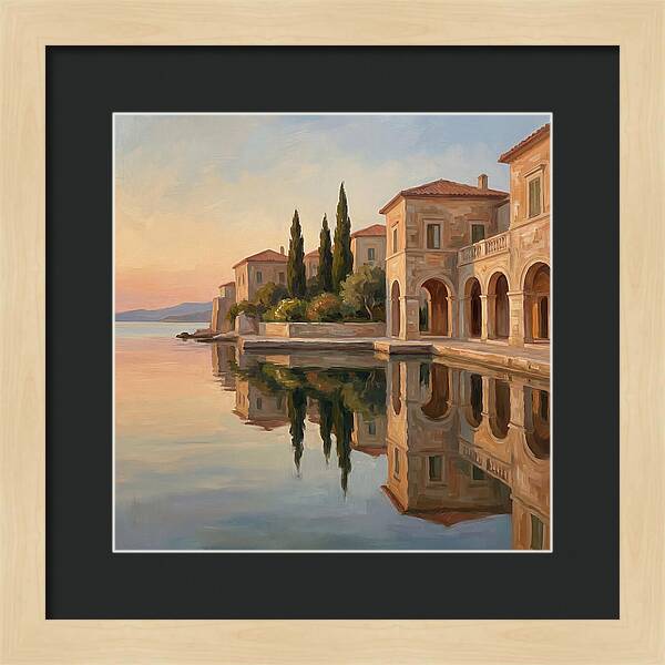 Calm Mediterranean Reflections