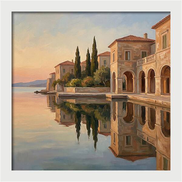 Calm Mediterranean Reflections