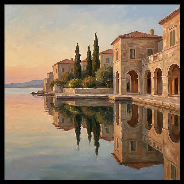 Calm Mediterranean Reflections