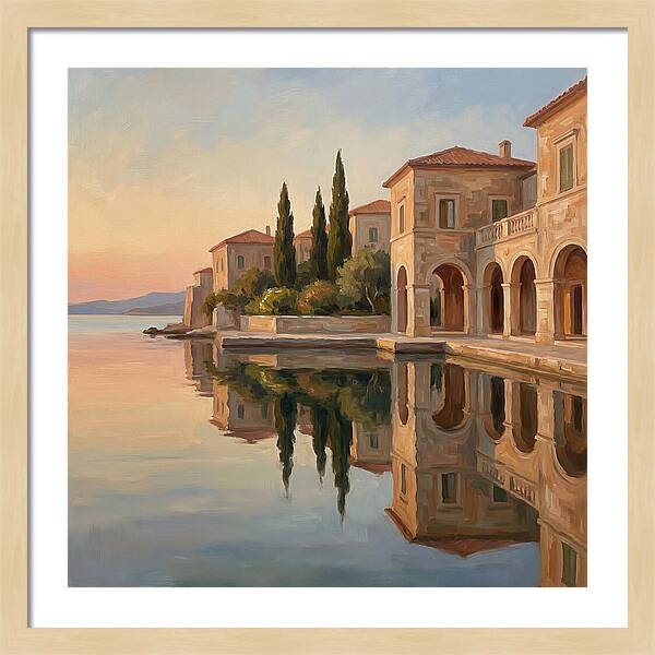 Calm Mediterranean Reflections