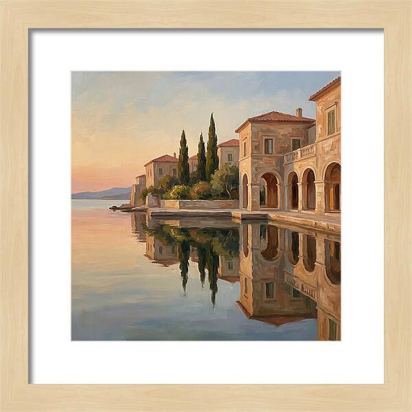 Calm Mediterranean Reflections