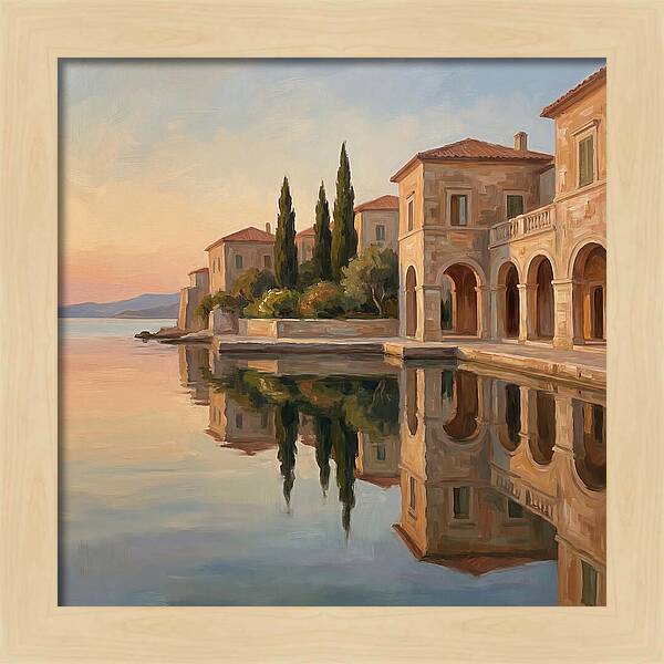 Calm Mediterranean Reflections