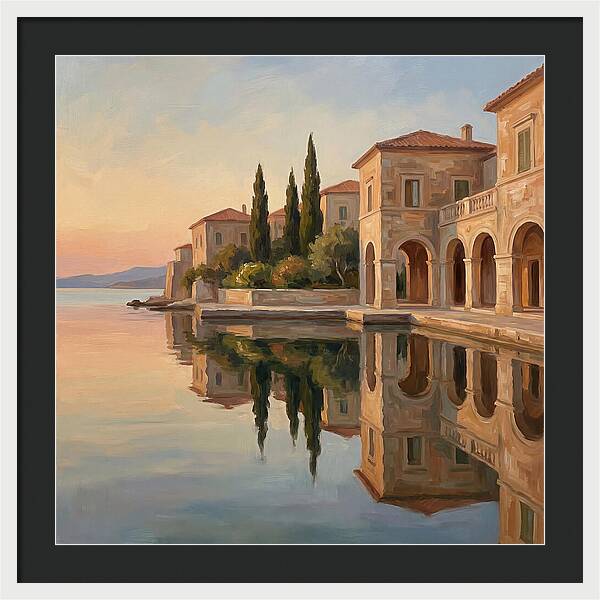 Calm Mediterranean Reflections