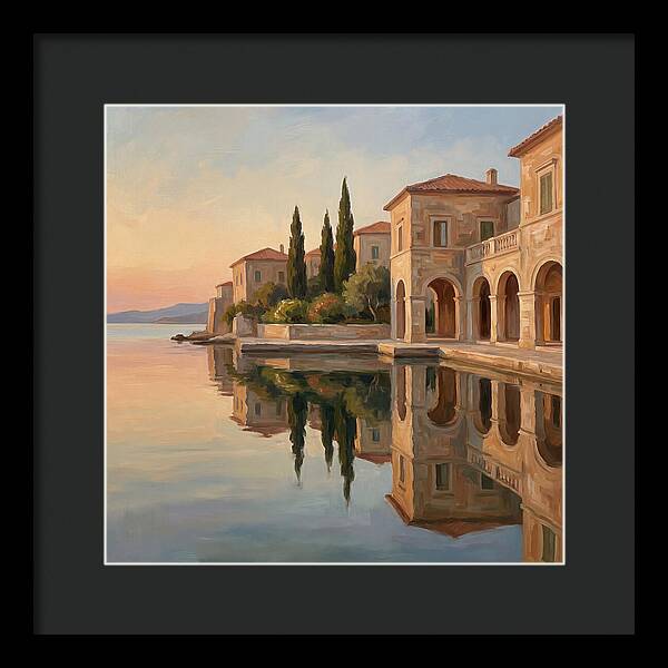 Calm Mediterranean Reflections