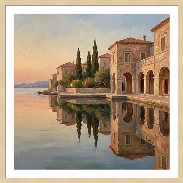 Calm Mediterranean Reflections