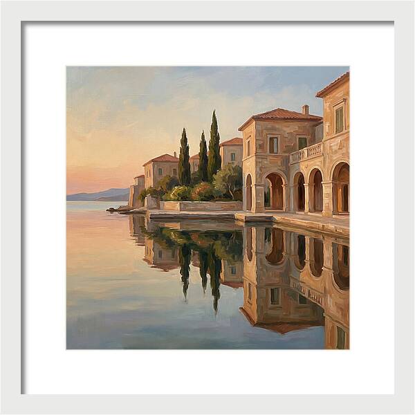 Calm Mediterranean Reflections