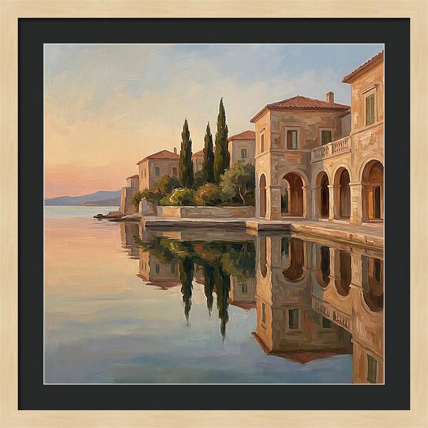 Calm Mediterranean Reflections