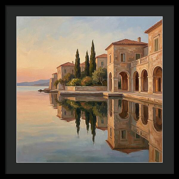 Calm Mediterranean Reflections