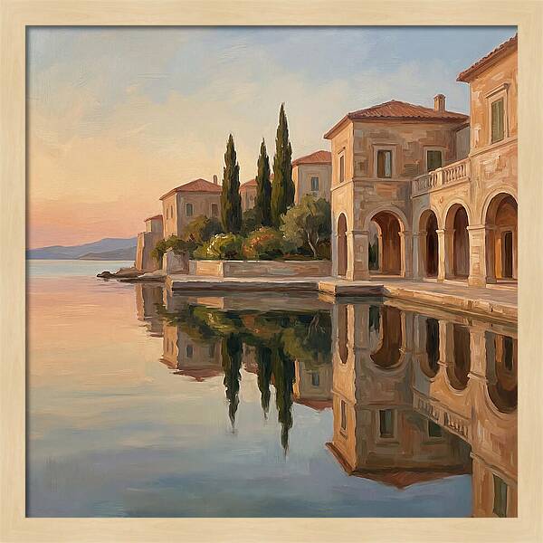 Calm Mediterranean Reflections